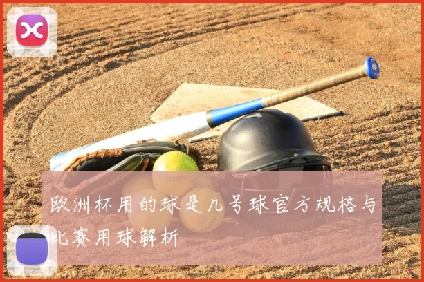 欧洲杯用的球是几号球官方规格与比赛用球解析